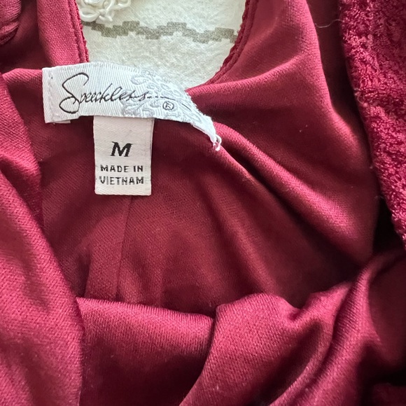 Red Cocktail Dress - Picture 2 of 2